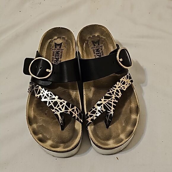 - Mephisto loop toe sandals size 36 - Picture 1 of 6